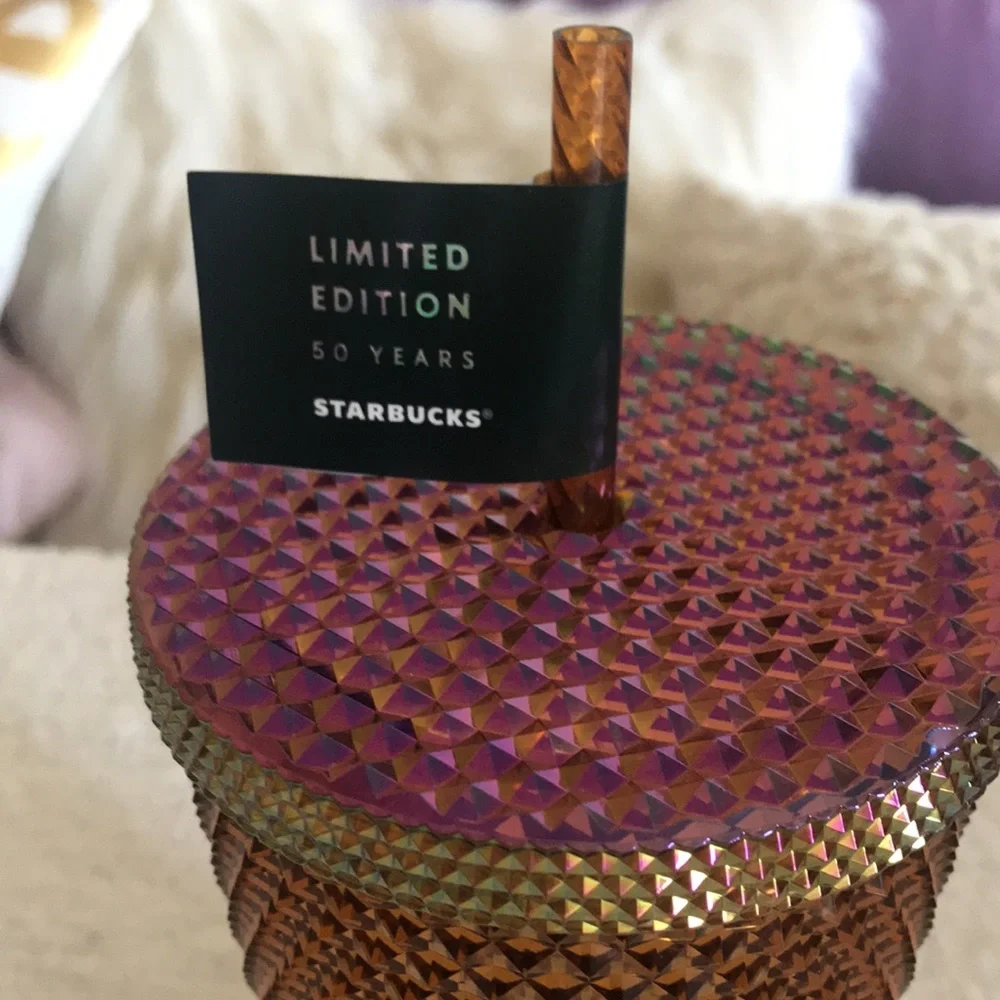 Starbucks Limited Edition 50 Years Gold Studded Tumbler